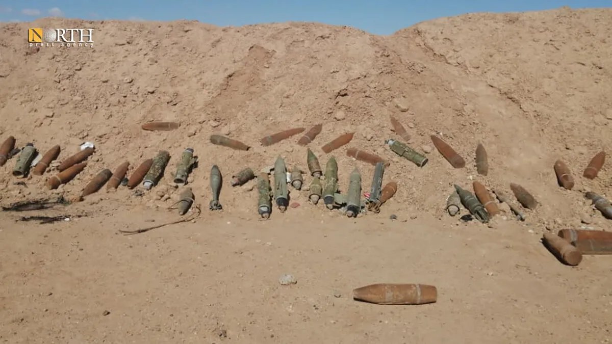 مصرع عنصر من الهندسة العسكرية في انفجار لغم من مخلفات الحرب في دير الزور