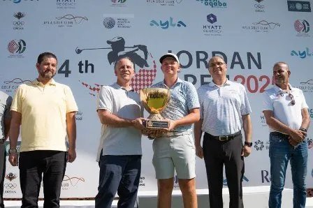 تألق عربي وعالمي في ختام بطولة الأردن المفتوحة للجولف بالعقبة