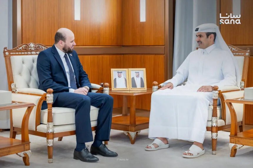 وزير الطاقة السوري يبحث في الدوحة دعم مشاريع النفط والغاز وإعادة الإعمار