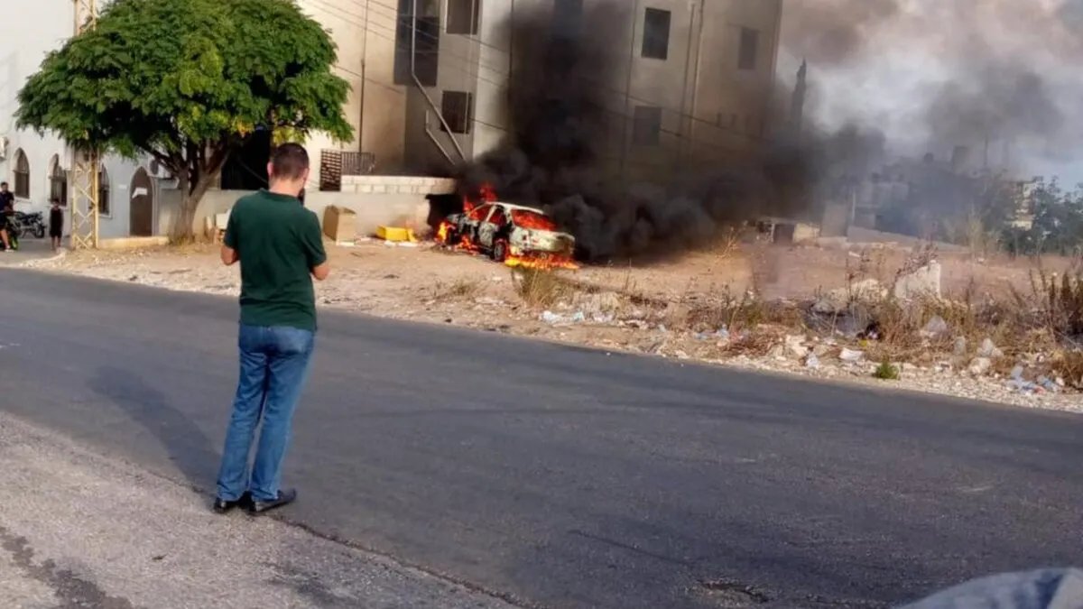 غارة إسرائيلية تستهدف سيارة في جنوب بيروت: تفاصيل أولية