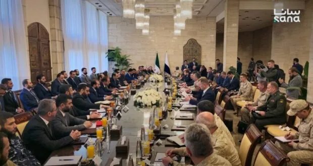 الشيباني ونوفاك يؤكدان على تعزيز العلاقات السورية الروسية القائمة على السيادة والمصلحة المشتركة