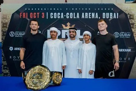 نزال عالمي مرتقب بين نورمحمدوف وهيوز يحتضنه كوكاكولا أرينا في دبي