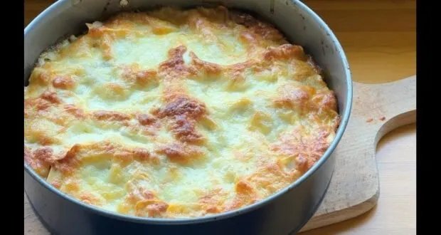 طريقة عمل مكرونة بالبشاميل شهية بالدجاج والخضار