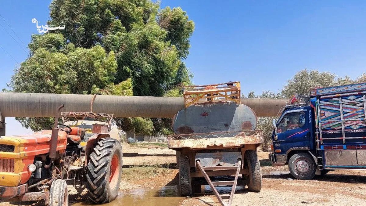 عقد من العطش: أزمة مياه الشرب تخنق قرية العجاج في الرقة