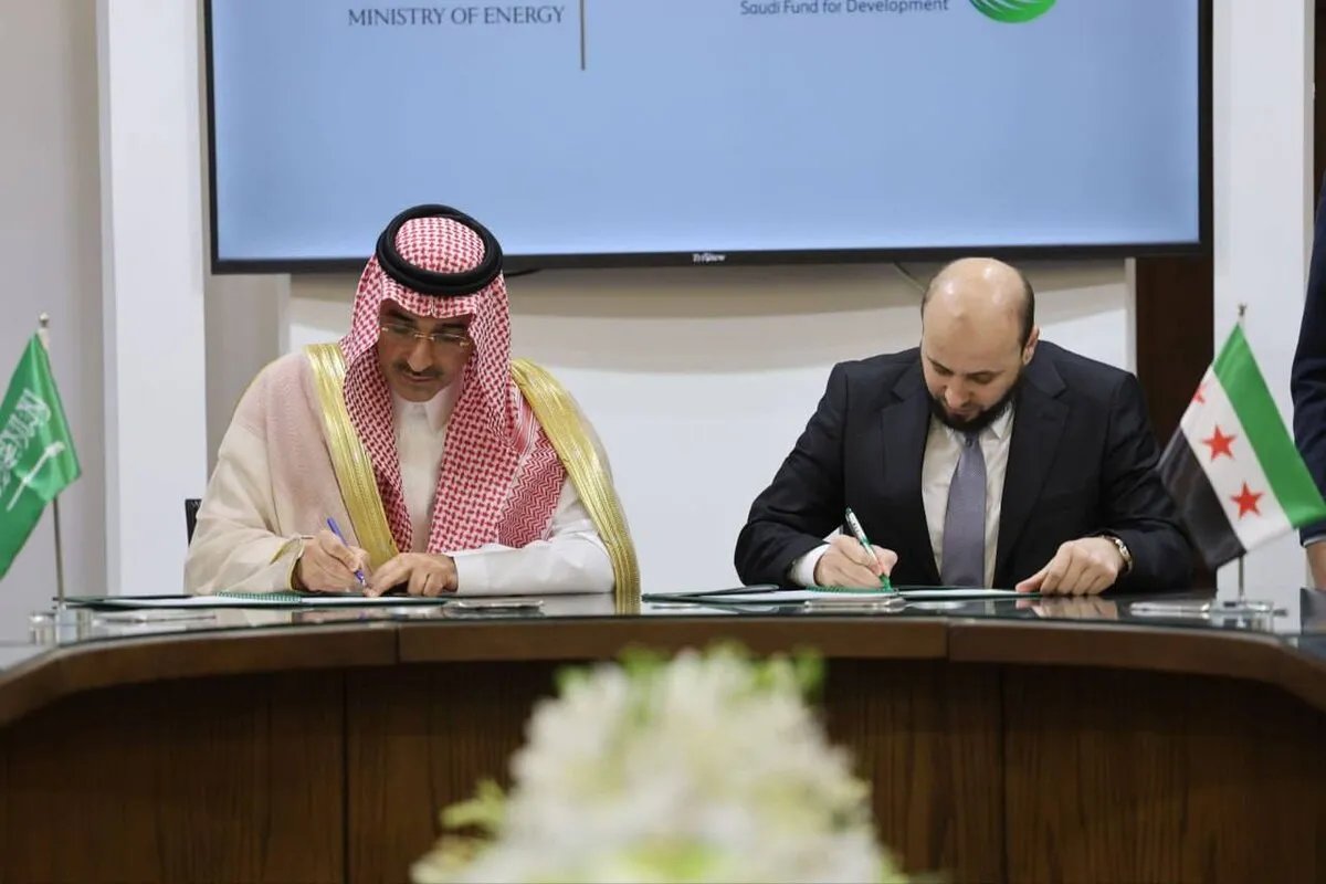 السعودية تدعم الاقتصاد السوري بمنحة نفطية لتشغيل مصفاة بانياس
