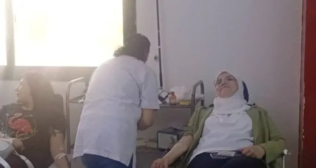 إقبال واسع على حملة التبرع بالدم في طرطوس: استجابة لنداء الأمل