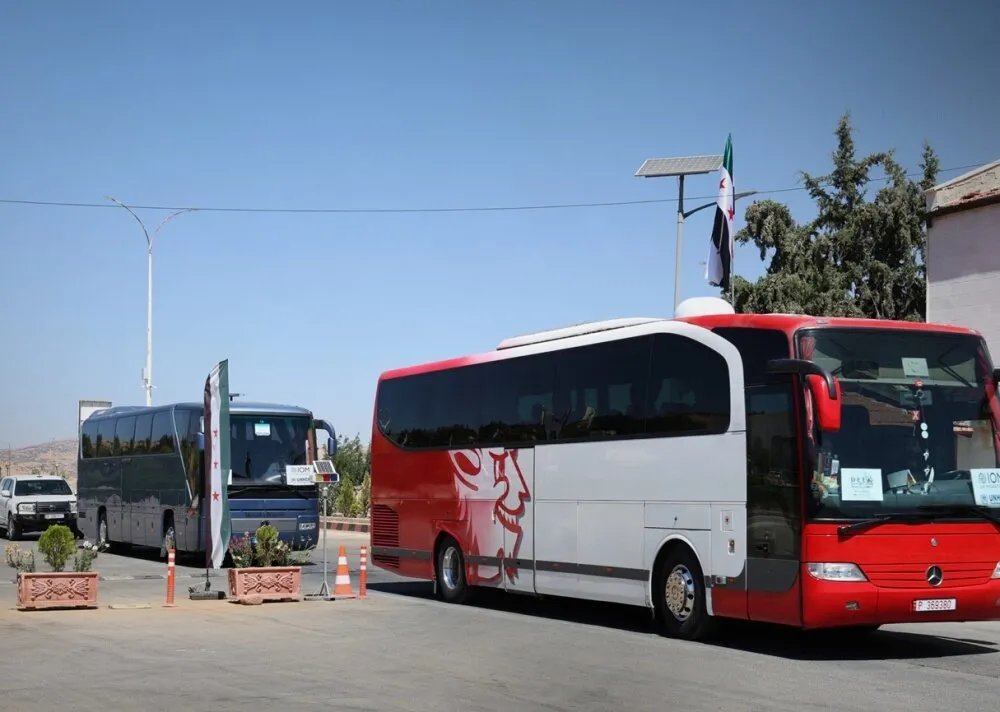 عودة 300 لاجئ سوري من لبنان عبر معبر جديدة يابوس ضمن برنامج العودة الطوعية
