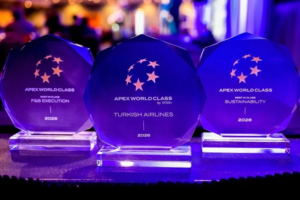 الخطوط التركية تحافظ على صدارتها: جائزة 'الدرجة العالمية' للمرة الخامسة على التوالي