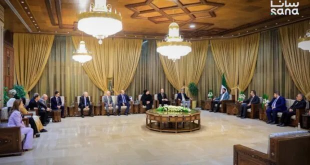 المجلس السوري الأمريكي يبحث في دمشق جهود رفع العقوبات عن سوريا