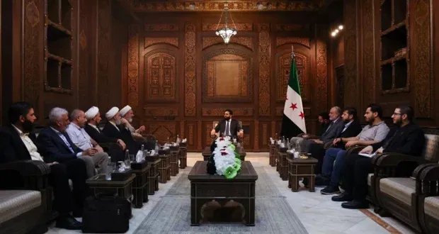 وزير الداخلية السوري يبحث مع وجهاء المكون الشيعي تعزيز الوحدة الوطنية