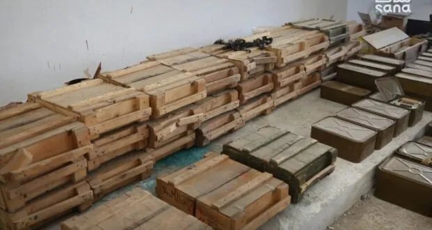 درعا: الأمن الداخلي يضبط كمية كبيرة من الأسلحة المسروقة في نوى بناءً على بلاغ من الأهالي