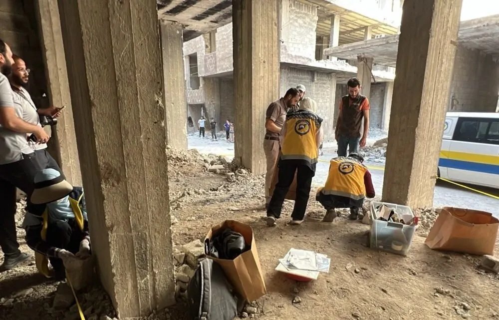 الكشف عن رفات وبقايا عظام في حي التضامن بدمشق: تحقيق يكشف عن مقبرة جماعية محتملة