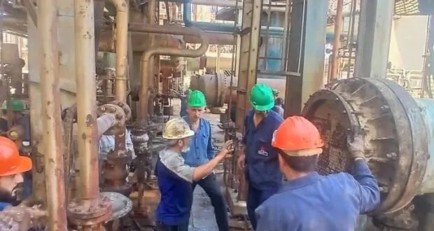مصفاة بانياس تستأنف الإنتاج بعد إنجاز أعمال الصيانة الدورية