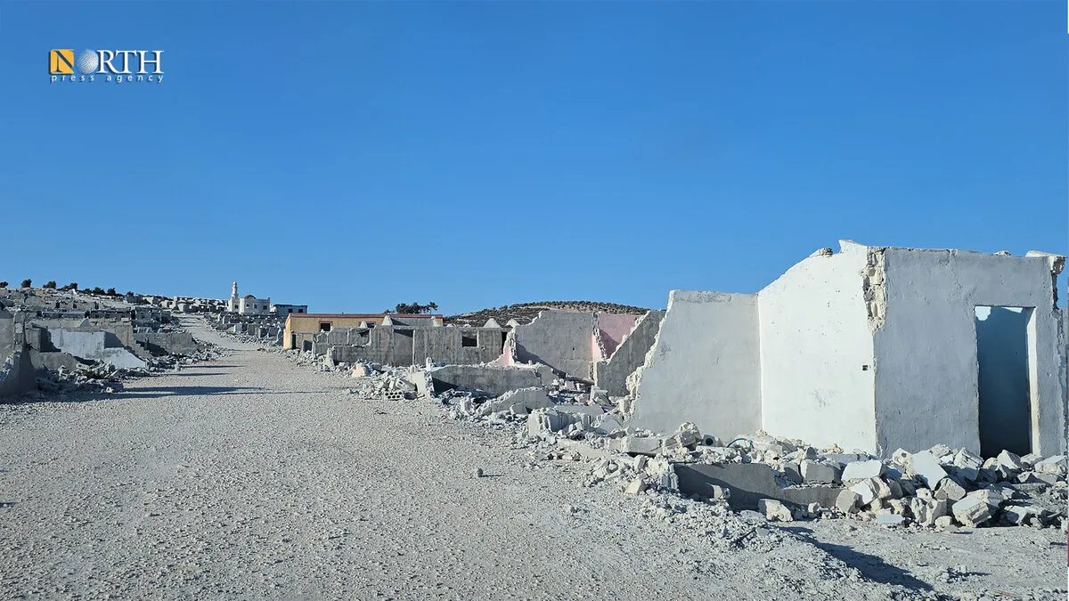 بعد عودتهم لمناطقهم: تدمير مستوطنة "الأمل" في ريف عفرين