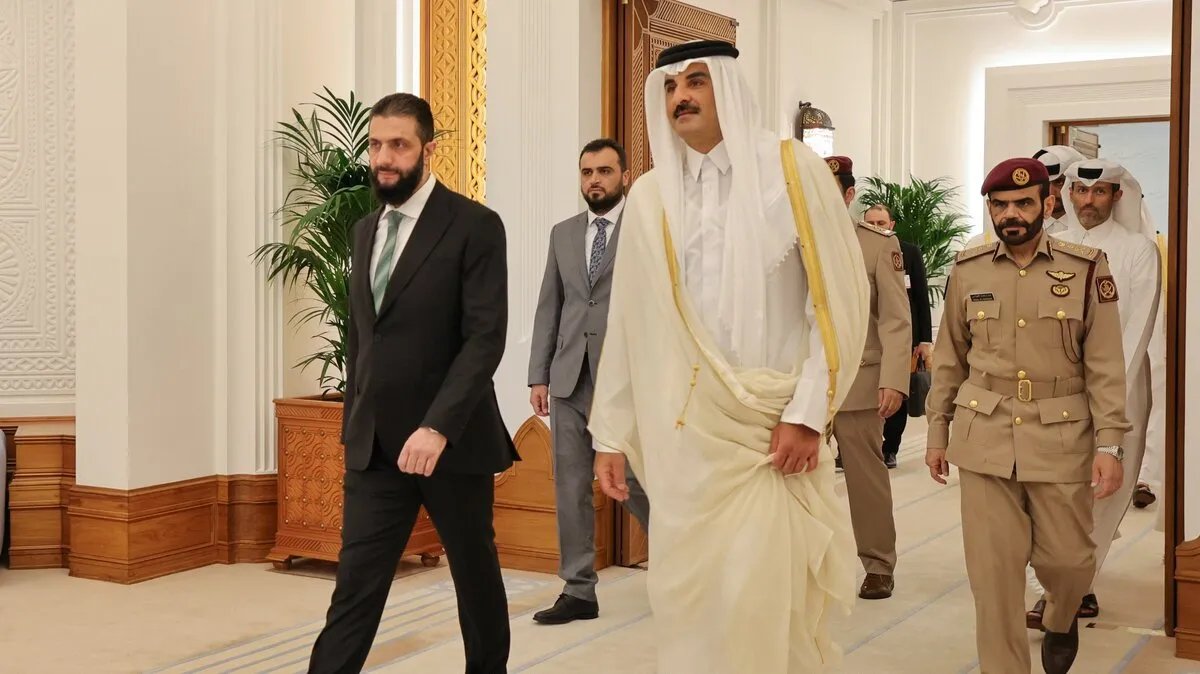 قطر تثمن مباحثات أميرها مع الرئيس الشرع وتؤكد تعزيز التعاون الثنائي