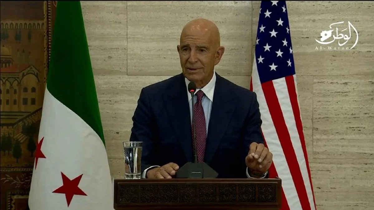 المبعوث الأمريكي توماس باراك يؤكد التزام واشنطن بدعم سوريا وجهودها لتحقيق الاستقرار