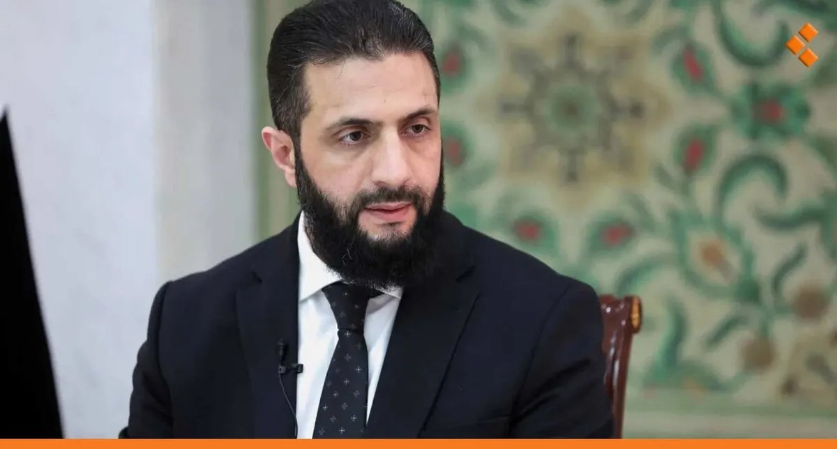 الرئيس الشرع: لا سلام ولا تطبيع مع إسرائيل مطروحاً الآن رغم المحادثات الأمنية