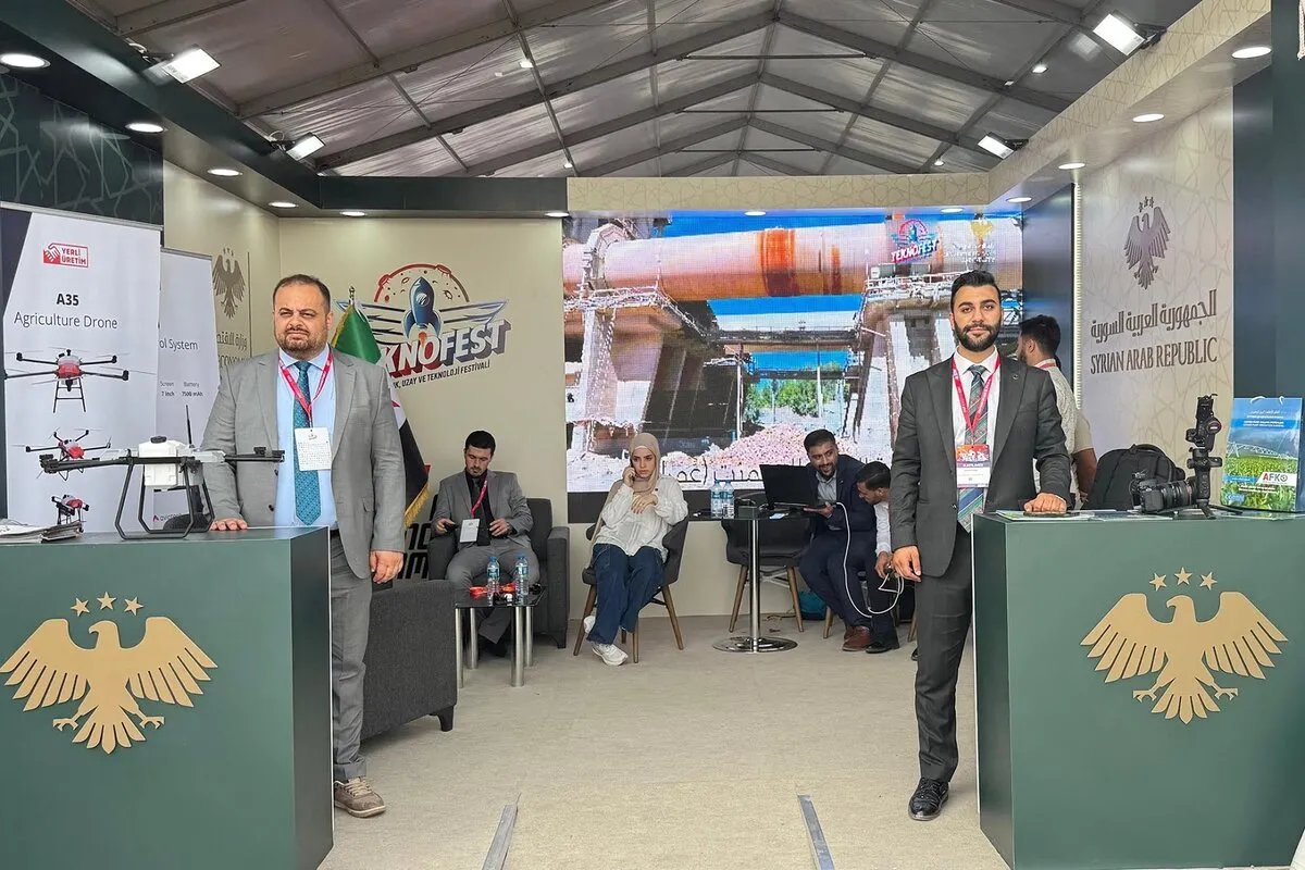 سوريا تشارك في "تكنوفيست 2025" بتركيا: خطوة نحو تعزيز الصناعة الوطنية والانفتاح على التكنولوجيا