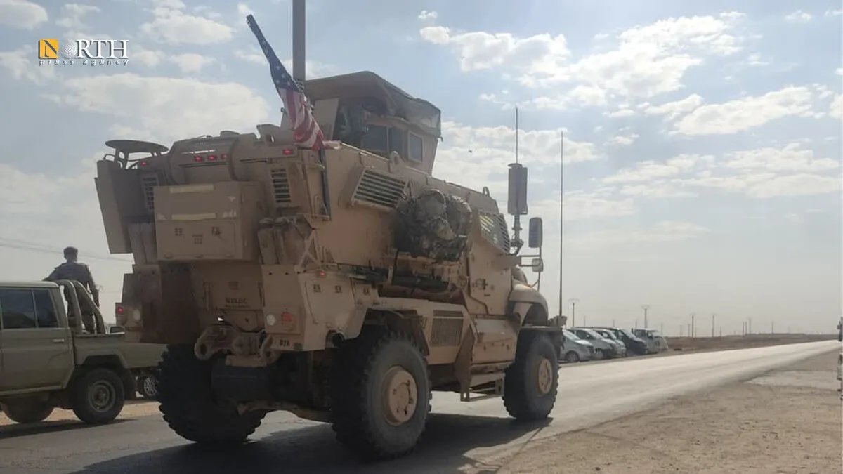 تعزيزات عسكرية للتحالف الدولي تصل قاعدة الشدادي في ريف الحسكة