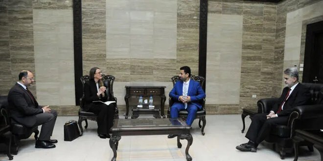 وزير الصحة يبحث مع منظمة الصحة العالمية تعزيز التعاون الصحي في سوريا