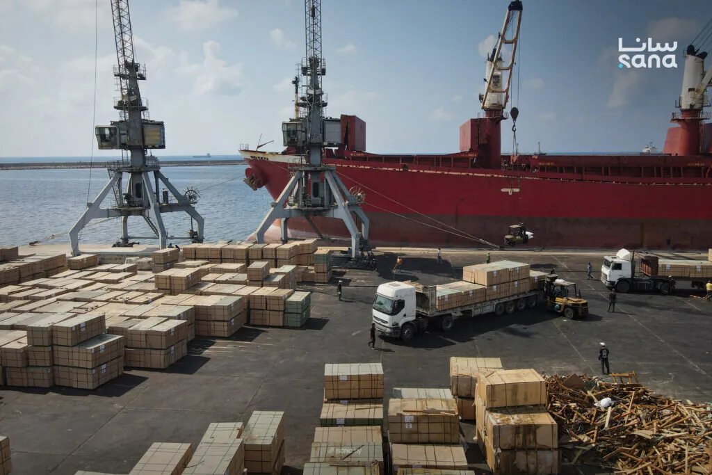 مرفأ اللاذقية يحقق قفزة نوعية في حركة البواخر والبضائع بفضل خطط التطوير