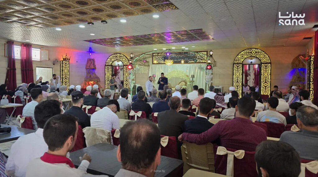 تكريم المتفوقين في دير بعلبة بحمص: مؤسسة "ديار" تحتفي بطلاب التعليم الأساسي والثانوي