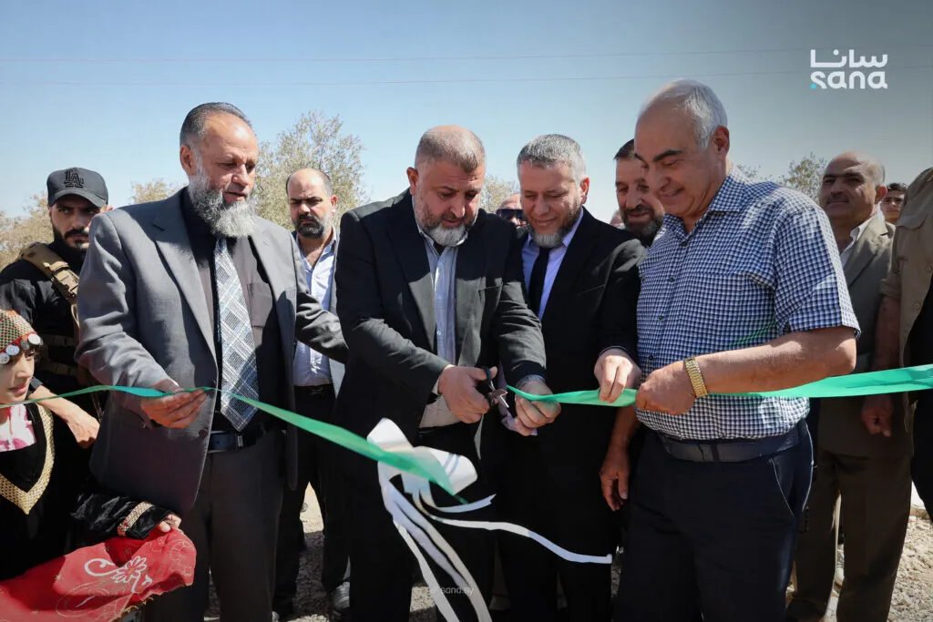 درعا: افتتاح ثانوية الغسانية في إزرع يعزز البنية التعليمية