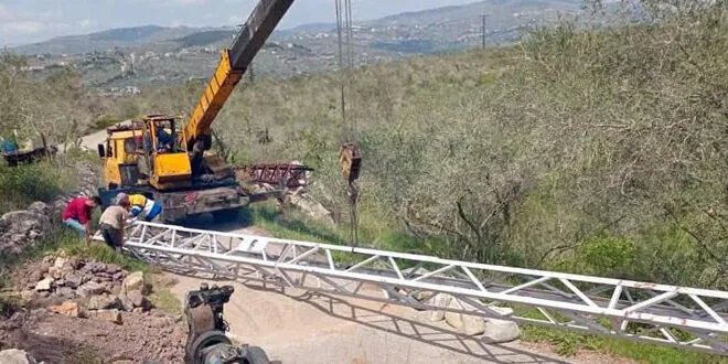 ورشات الكهرباء في طرطوس تتصدى للأضرار الناجمة عن الأحوال الجوية