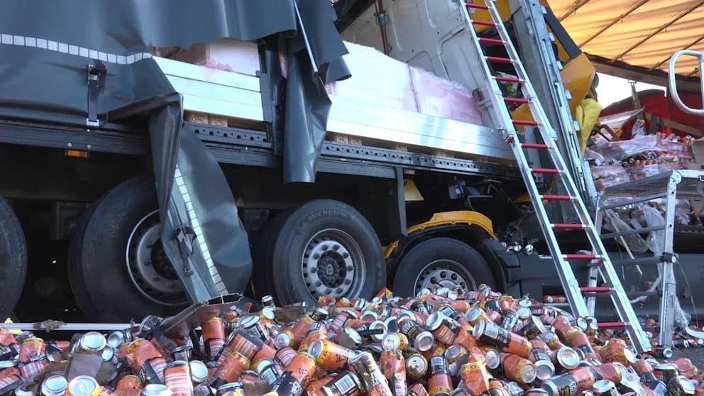 حادث مروع على أوتوبان A6 في ألمانيا: سائق روماني يتسبب بوفاة شخص وإصابات