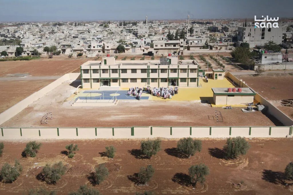 حمص: إعادة افتتاح مدرسة عمار بن ياسر في الخالدية مع انطلاق العام الدراسي الجديد