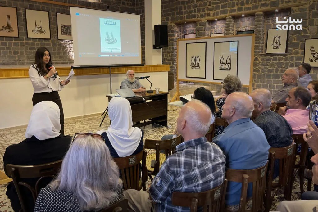 منير الشعراني يستعرض رؤيته المعاصرة للخط العربي في حمص