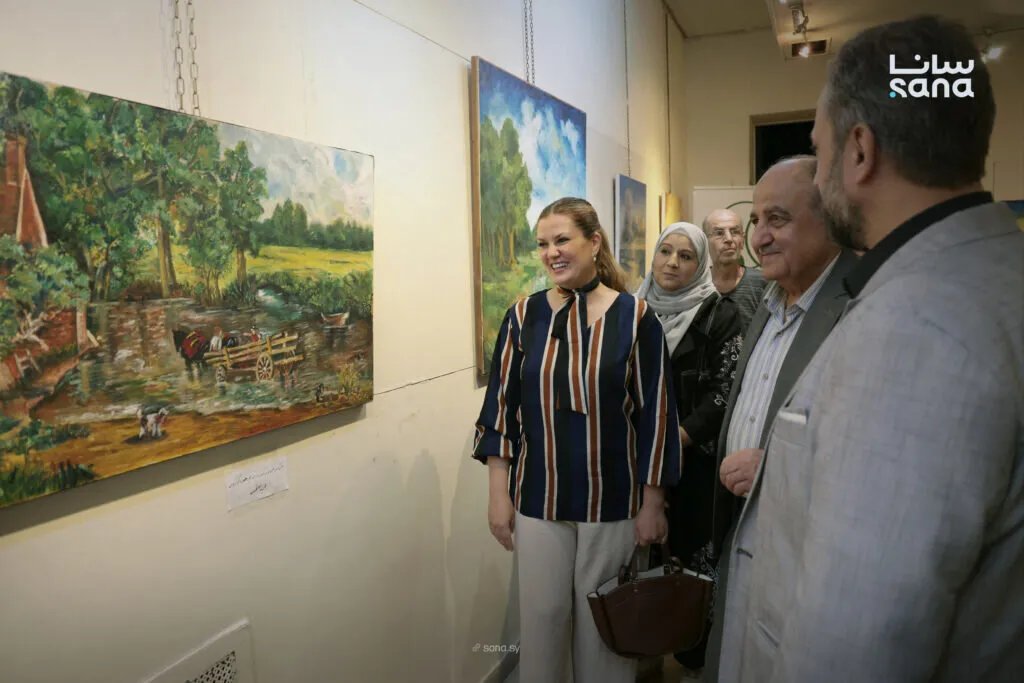 إبداع في قلب الطبيعة: فعالية "الفن والطبيعة" تحتفي بالبيئة في دمشق