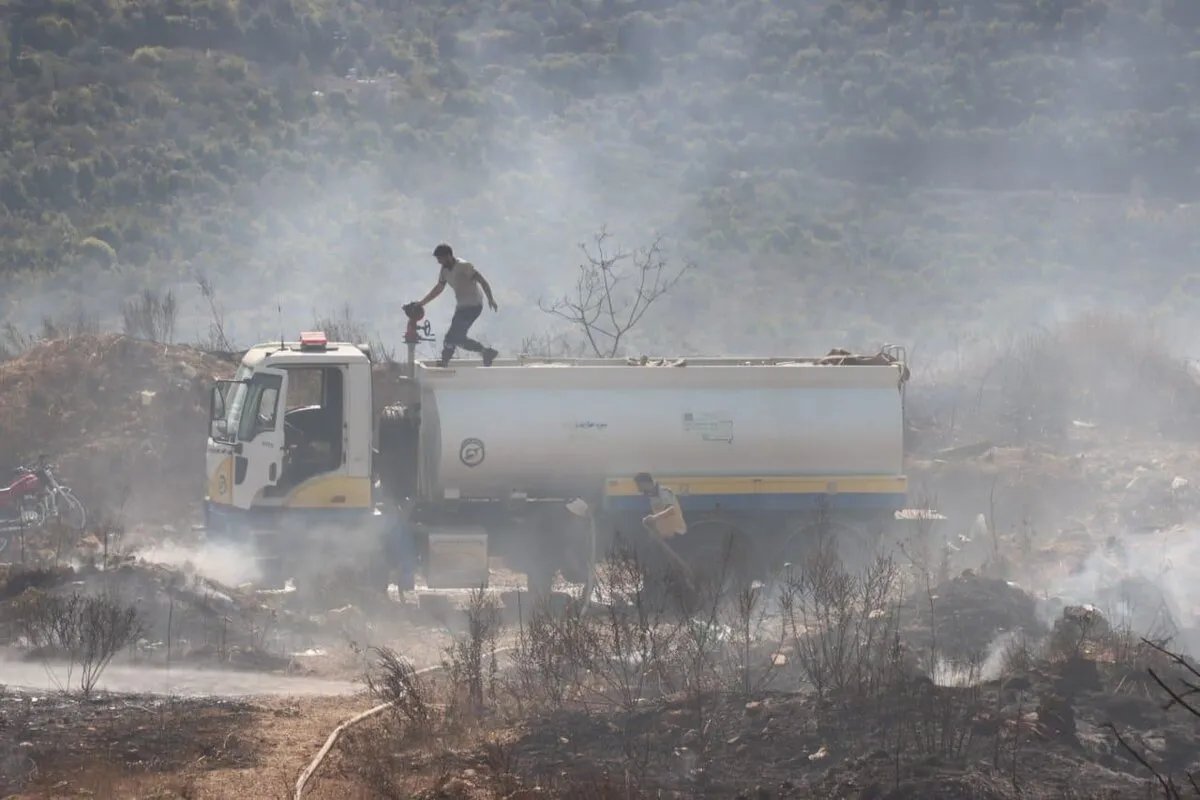 حرائق متجددة تجتاح الساحل السوري وجهود مكثفة لاحتوائها