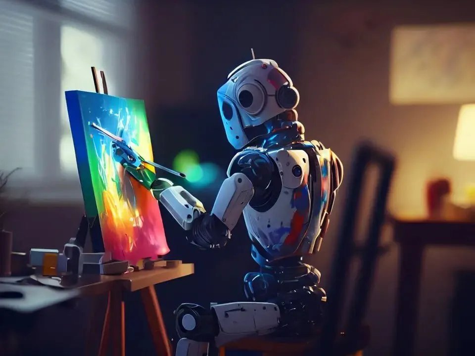 ثورة فنية: روبوتات ذكاء اصطناعي تعيد إحياء لوحات الفنانين بدقة متناهية