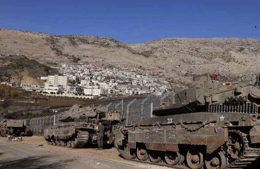 خريطة مسرّبة تكشف تفاصيل اتفاق أمني محتمل بين سوريا وإسرائيل يتضمن منطقة حظر جوي