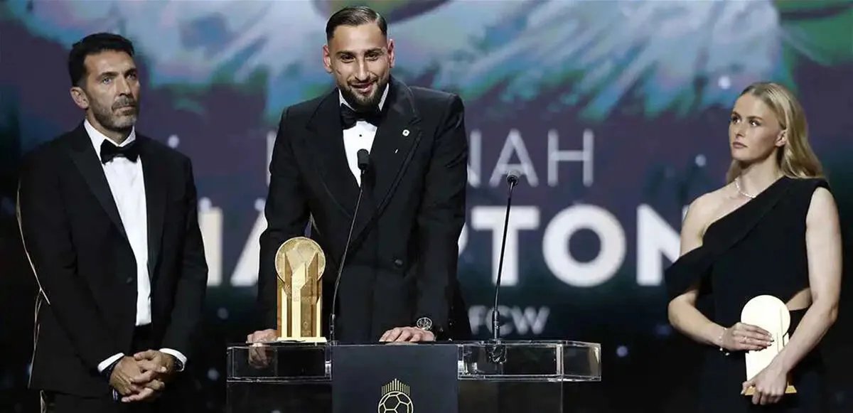 جيانلويجي دوناروما يفوز بجائزة ياشين لأفضل حارس مرمى لعام 2025