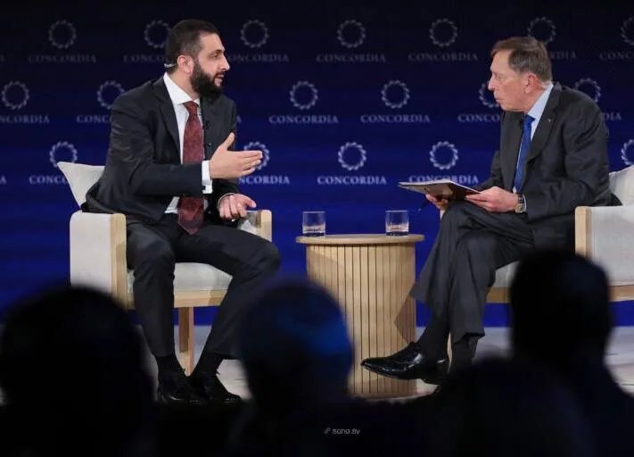 الرئيس الشرع يستعرض رؤية سوريا المستقبلية في قمة "كونكورديا"