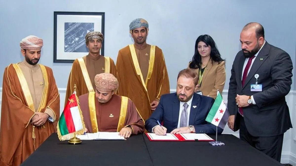 سوريا وعُمان توقعان اتفاقية لتعزيز التعاون في خدمات النقل الجوي