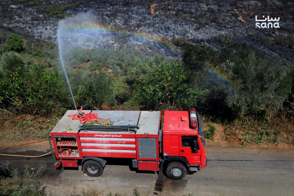 السيطرة الكاملة على حرائق وادي النصارى.. الدفاع المدني يواصل التبريد والمراقبة