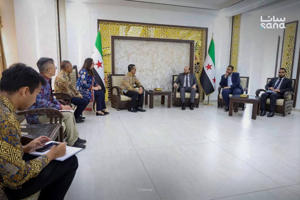 وزير الطاقة السوري والسفير الإندونيسي يبحثان تعزيز التعاون في قطاع الطاقة