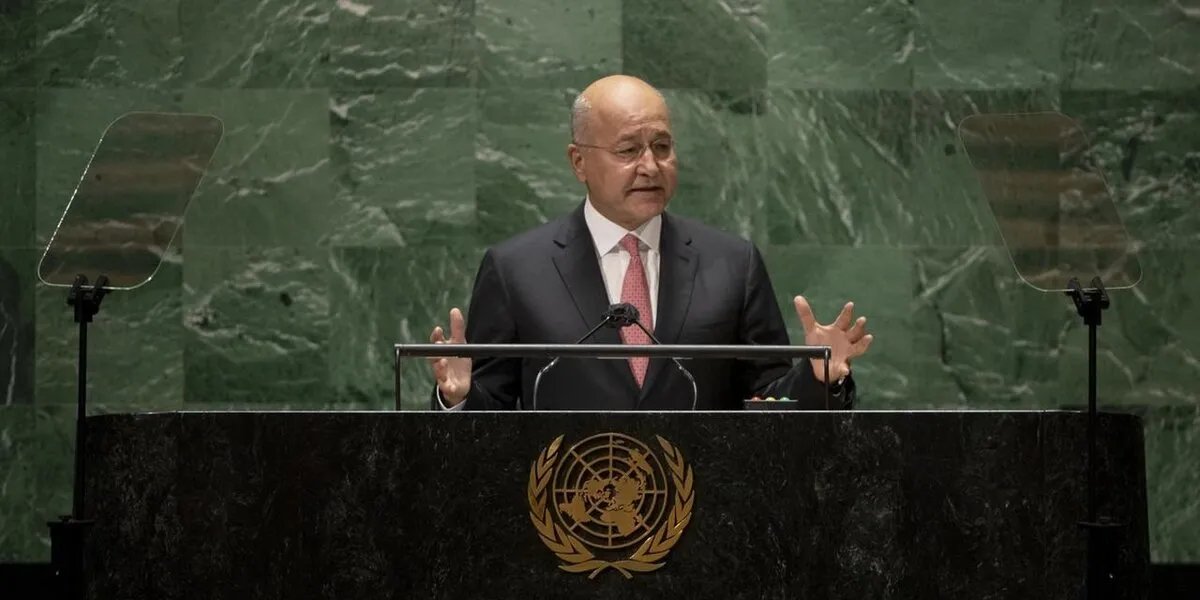 الرئيس العراقي يجدد التأكيد على دعم استقرار سوريا والحفاظ على سيادتها في الأمم المتحدة