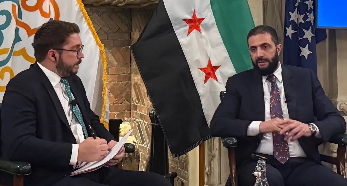 الشرع يحذر من تقسيم سوريا ويؤكد انفتاح دمشق على الحوار مع إسرائيل