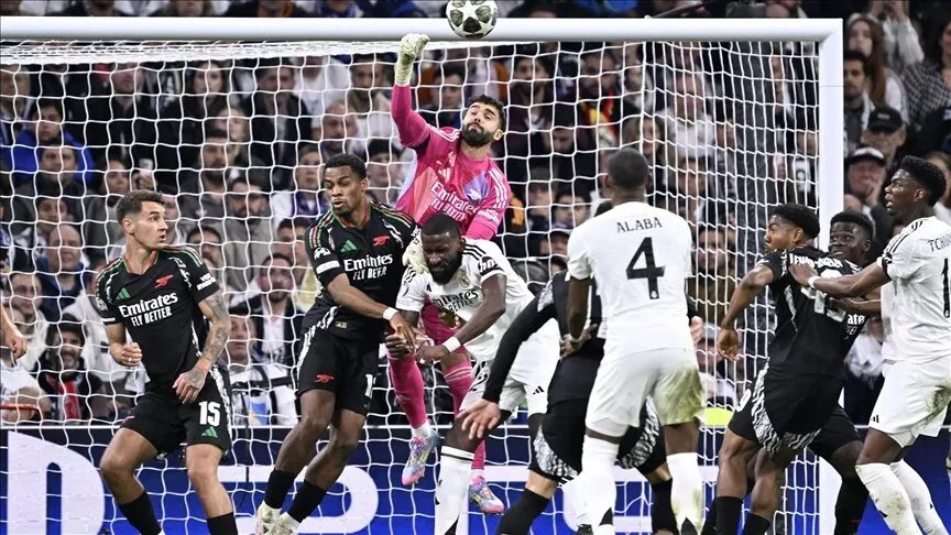 دوري أبطال أوروبا: أرسنال يقصي حامل اللقب ريال مدريد وإنتر ميلان يلحق به إلى نصف النهائي