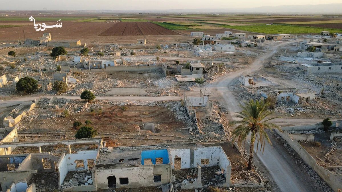 الحماميات بريف حماة: عودة إلى ديار مدمرة تهددها الألغام