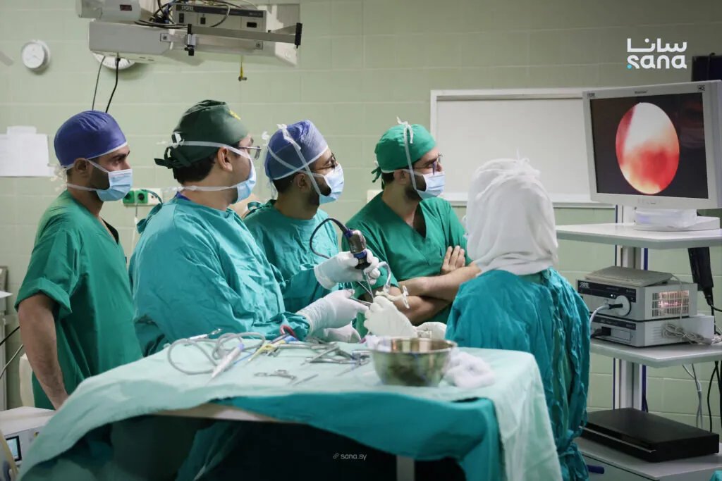 حملة "أمل السعودية" الطبية تجري عمليات نوعية في المستشفى الوطني الجامعي بدمشق