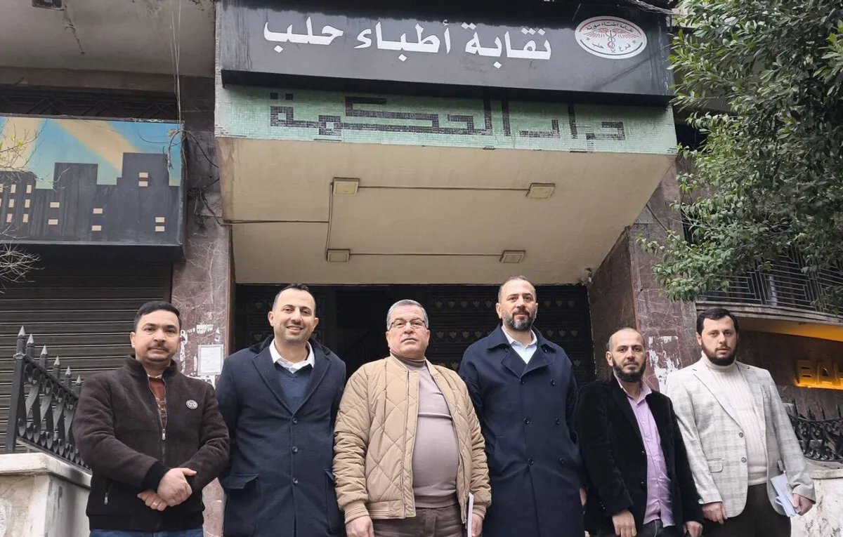 خلافات حادة واستقالات جماعية تهز نقابة أطباء حلب بسبب تفرّد النقيب بالقرارات