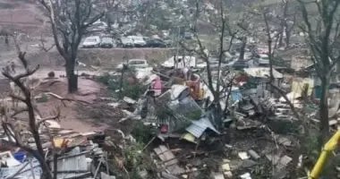 إعصار راغاسا يودي بحياة 14 شخصاً وفقدان العشرات في تايوان