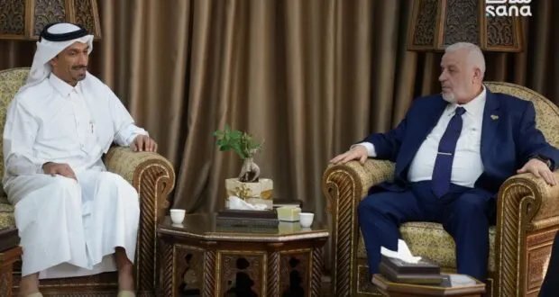 وزير الأوقاف السوري والسفير القطري يبحثان تعزيز التعاون الديني بين البلدين
