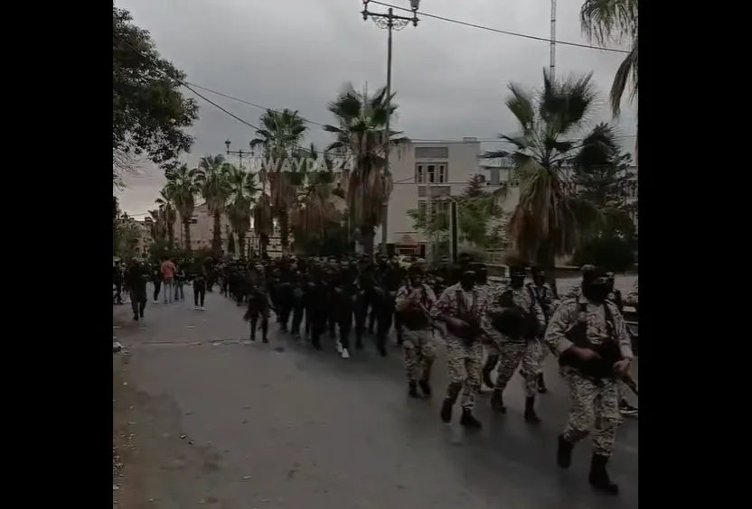 استعراض قوة لميليشيا الهجري يثير الجدل في السويداء بهتافات مؤيدة