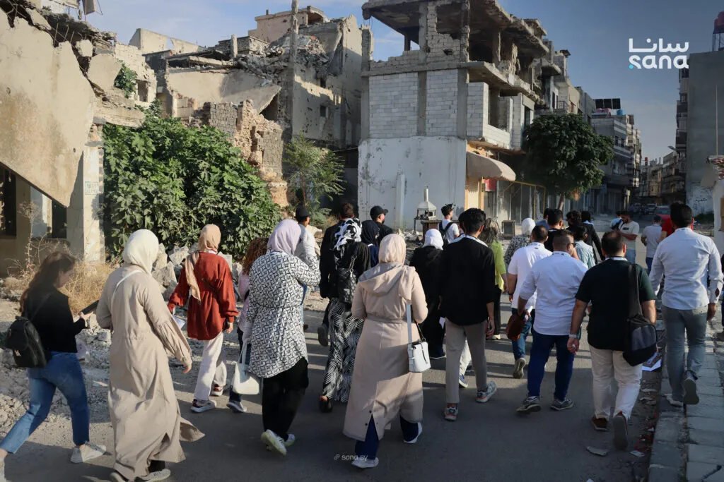 جولة ثانية لمشروع "الباب المسدود" تكشف كنوز سور حمص وأبوابها الدفاعية التاريخية